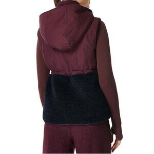 Gilet Sweaty Betty Urban Sherpa - Taille S, Noir, 100% Polyester (neuf Avec Défauts)